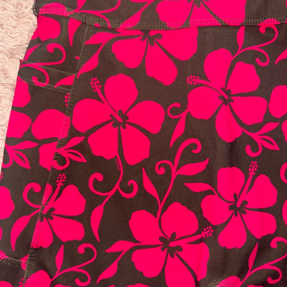 Floral woman’s Benoa Romper - Pink and green - Picture 3 of 5